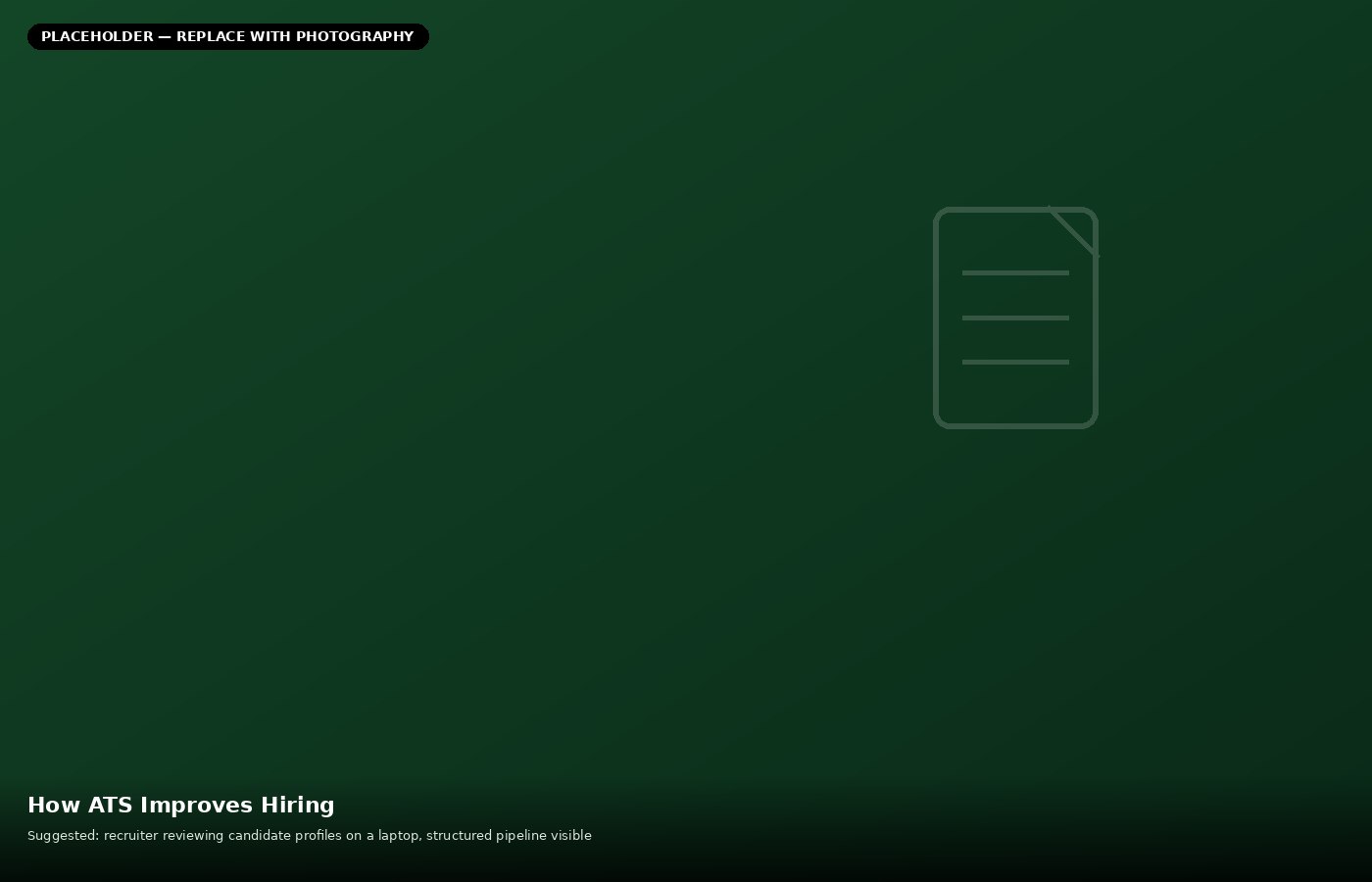 How Applicant Tracking Systems Improve Hiring